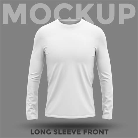 White Longsleeve Mockup PSD, 24,000+ High Quality Free PSD Templates ...