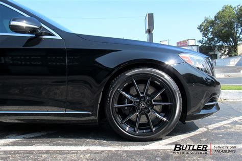 Mercedes S Class With 20in Savini Sv F4 Wheels Exclusively From Butler