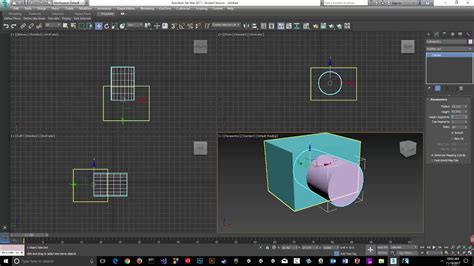 Boolean Subtract 3ds Max 2017 YouTube