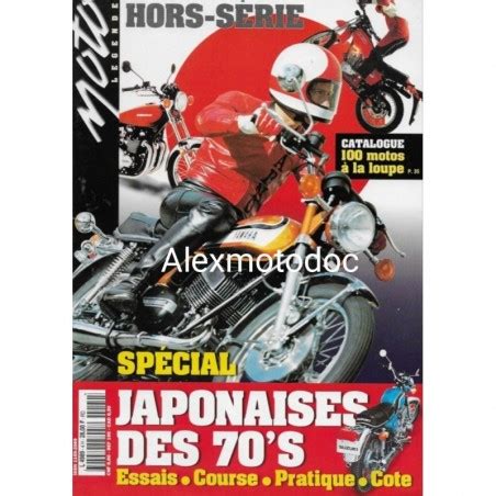 Moto légende n Hors série 4 spécial Motos japonaises