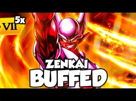 Dragon Ball Legends 5X ZENKAI BUFFED ULTRA JANEMBA UNLEASHING