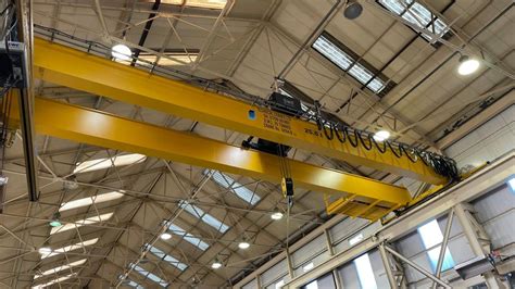 Technical Cranes Ton Swl Double Girder Overhead Crane Main Bay