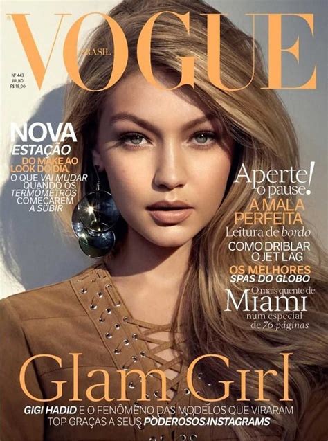 Gigi Hadid Vogue Cover Number - Trend Fashion Design