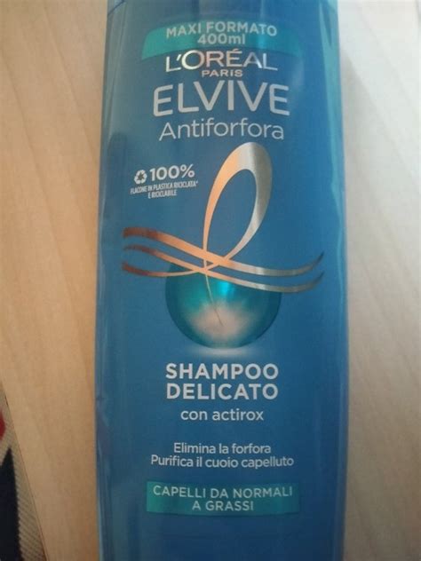 L Oréal Elvive Shampoo Delicato Antiforfora con Actirox Capelli da