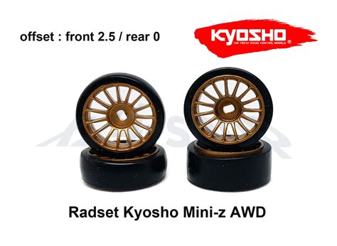 Radset Mini Z Awd Kyosho Reifen Felgen X Shop