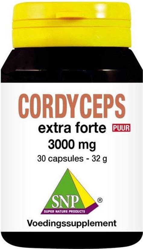 Snp Cordyceps Extra Forte Mg Puur Capsules Bol