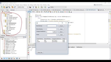 Tutorial 8 Cara Membuat Aplikasi Penyimpanan Barang Crud Java