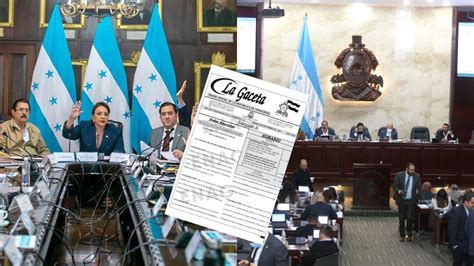 Publican En El Diario Oficial La Gaceta Decreto Ejecutivo Del