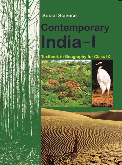 Ncert Geography Contemporary India I Textbook For Class Ix 9th Buy Ncert Geography