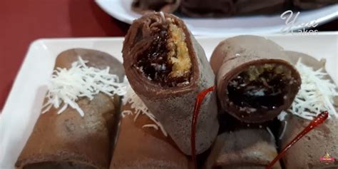 Resep Dadar Gulung Cokelat Pisang Praktis Mudah Dan Enak