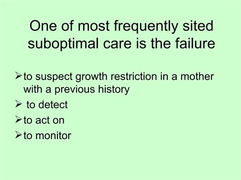 Small For Gestational Age Ppt