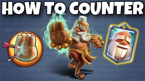 Easy Ways To Counter Monk With Ability Clash Royale Youtube