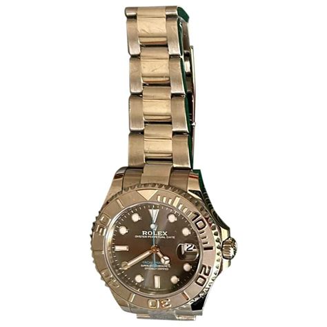 Rolex Yacht Master platinum watch - Gem