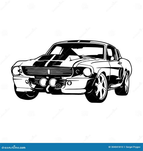 Ford Mustang Shelby Gt Eleanor Classic Sport Car Muscle Car