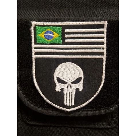 Patch Justiceiro Shopee Brasil