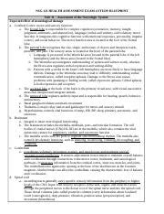 NSG121 EXAM 4 STUDY GUIDE Docx Pdf NSG 121 HEALTH ASSESSMENT EXAM 4