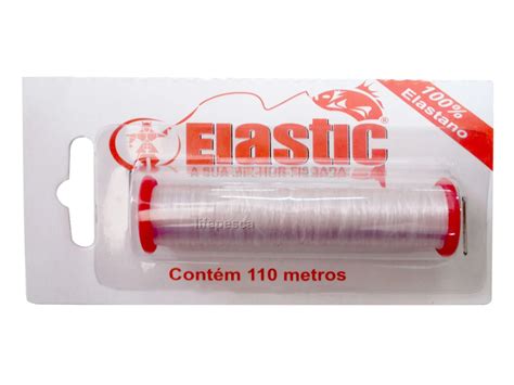 Elastic Linha El Stica Para Amarrar Isca Metros