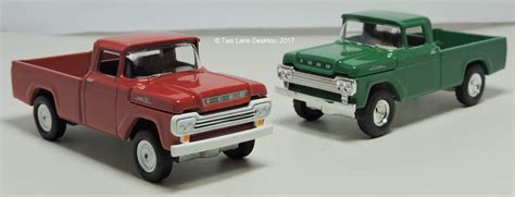 Racing Champions Mint And Johnny Lightning 1959 Ford F 250 4x4