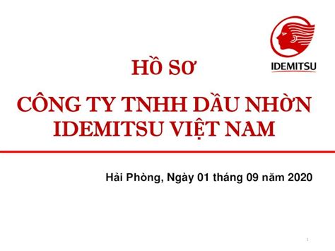 PDF CÔNG TY TNHH DẦU NHỜN IDEMITSU VIỆT NAM Dầu bôi trơn bảo dưỡng