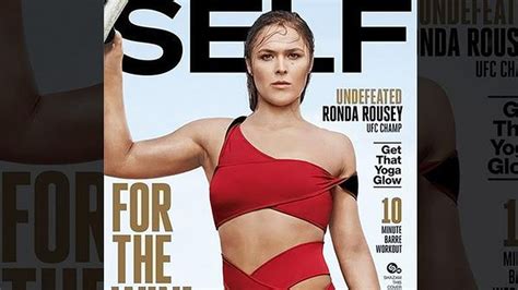 Pic: Ronda Rousey, 'Self Magazine' cover girl - MMAmania.com