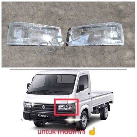 Jual MIKA KACA HEADLAMP LAMPU DEPAN UTAMA SUZUKI NEW CARRY PICK UP TAYO