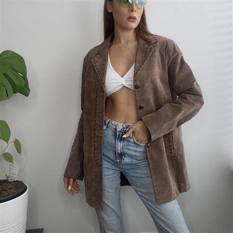 Women S Brown Jacket Depop