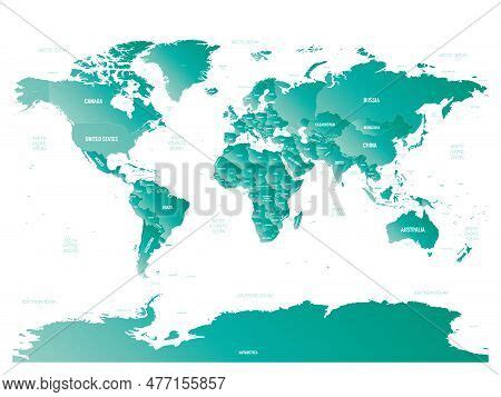 World - High Detailed Vector & Photo (Free Trial) | Bigstock