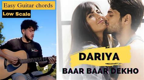 Dariya Mujhe Nhii Jana Uss Paar Guitar Cover Lesson Easy Low