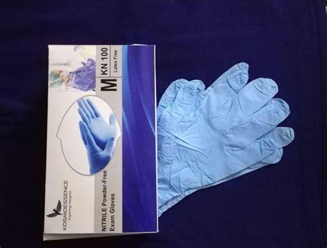 Kn 100 En 455 Nitrile Gloves With Ce Certificate And Fda Size 5