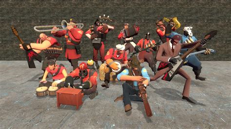 Gmod Tf2 Band Fortress 2 Whole Instrument By Jake47b On Deviantart