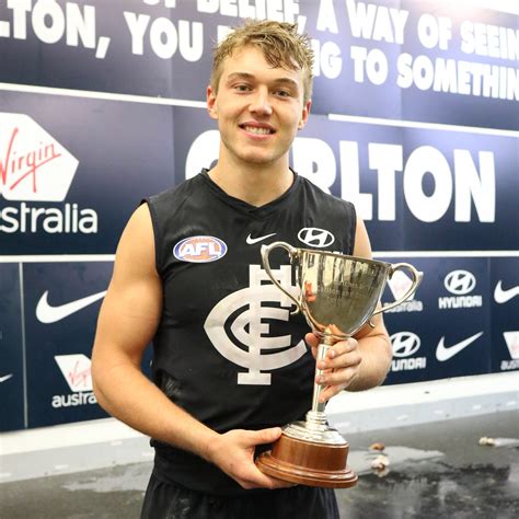 Patrick Cripps Rnd 8 2018 | Carlton football, Carlton football club ...