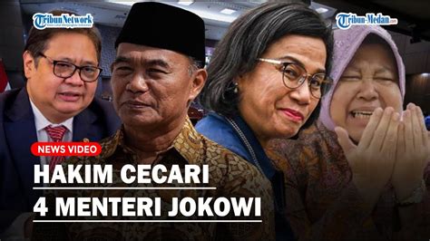 Hakim Cecari Menteri Jokowi Terkait Pembagian Bansos Jelang Pemilu