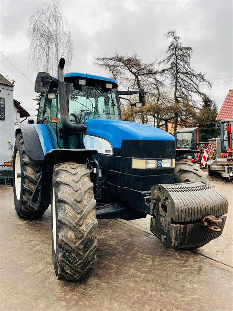 NEW HOLLAND TM 190 2006r PNEUMATYKA Miękka kabina 190 175 Cekcyn