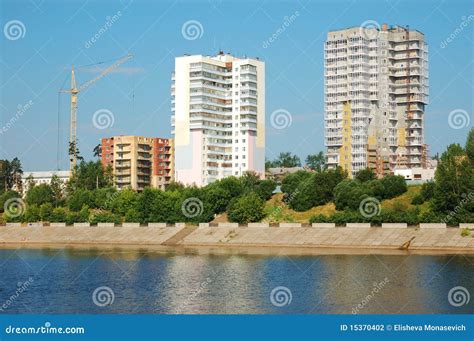 Block of Flats and Buildings Under Construction Stock Photo - Image of ...