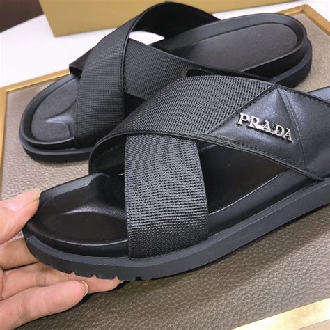 Prada Slippers For Men 982566 6000 Usd Wholesale Replica Prada Slippers