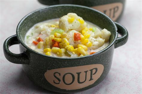 Cauliflower And Corn Chowder The Vegan Food Blog