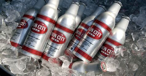 Beer In Aluminum Bottles On The Way