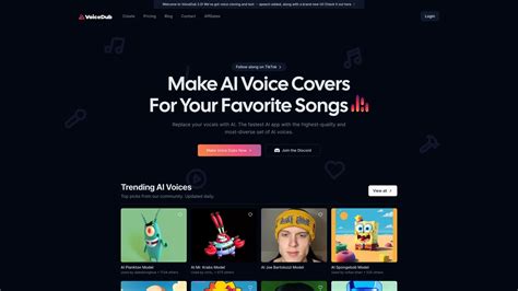 Voicedubai Ai Powered Voice Covers For Your Favorite Songs Creatiai