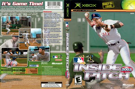 Inside Pitch 2003 Xbox Original VideoGameX