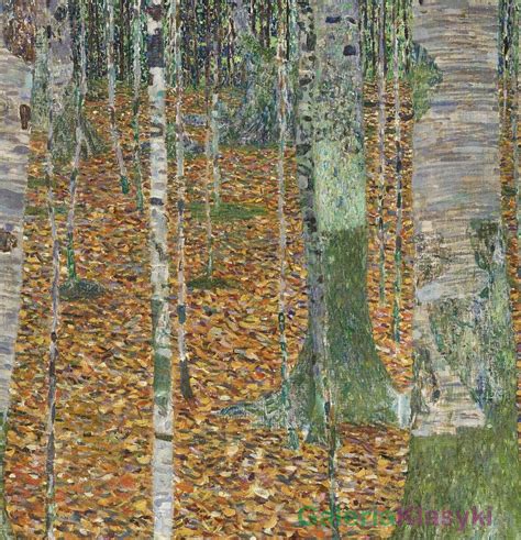 Brzozowy Las Gustav Klimt