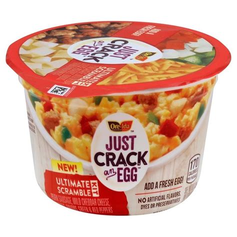 Just Crack An Egg Ultimate Scramble Kit Breakfast Bowls Oz From H E