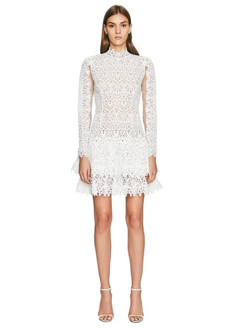 Guipure Lace Longsleeve Dress Jonathan Simkhai Dresses Long Sleeve