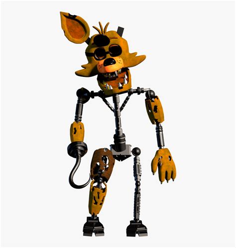 Fnaf Golden Foxy Full Body Hd Png Download Transparent Png Image