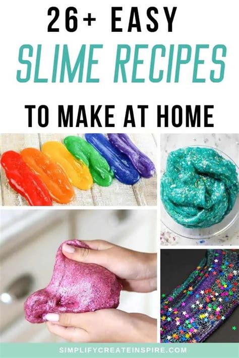 33 Homemade Slime Recipes How To Make Slime At Home