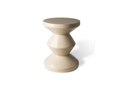 Table D Appoint Beige Zig Zag Pols Potten 46cm Maison En Vogue