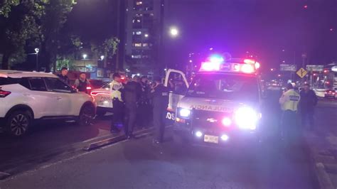 Cdmx Atropellan A Policía En Alcoholímetro En Paseo De La Reforma