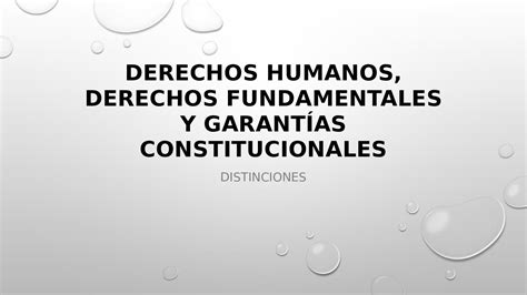 Calaméo Clase 1 Viernes Derechos Humanos Derechos Fundamentales Y Garantías Constitucionales