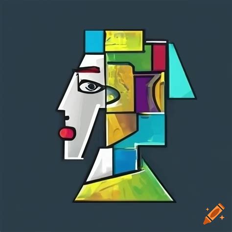 Godaddy Logo In Picasso Style