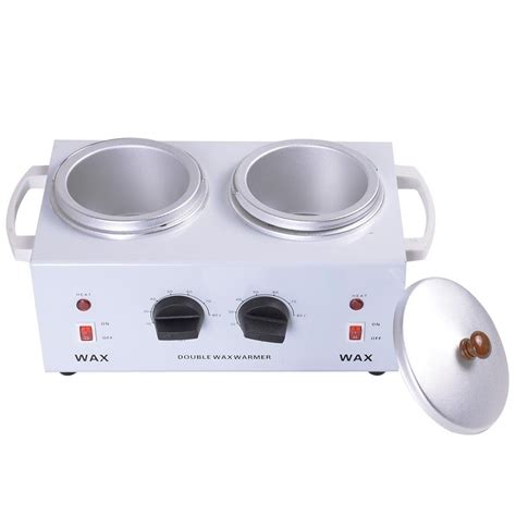 Safstar Electric Double Wax Warmer Heater Dual Parrafin Salon Hot