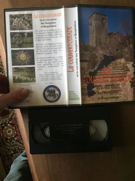 Cassette Video Vhs Documentaire La Couvertoirade Templiers Hospitaliers